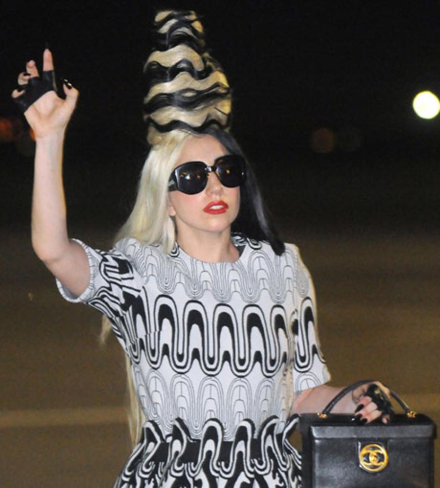 Am 1. Juli reiste Lady GaGa in Taiwan an