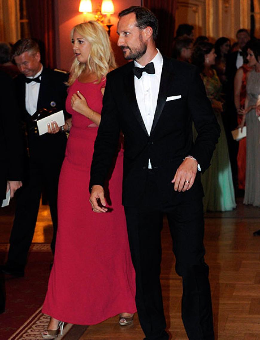 Norwegens Kronprinz Prince Haakon nimmt auch an den Feierlichkeiten teil