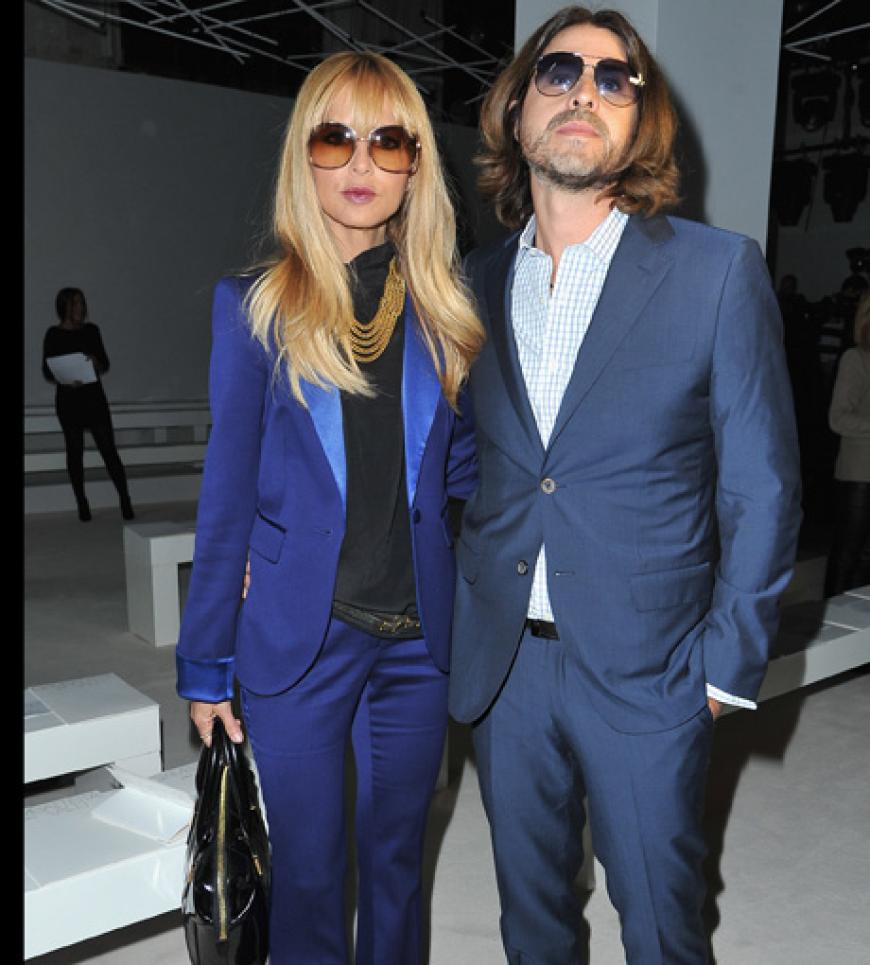 Im Partnerlook: Stylistin Rachel Zoe und ihr Partner Rodger Berman