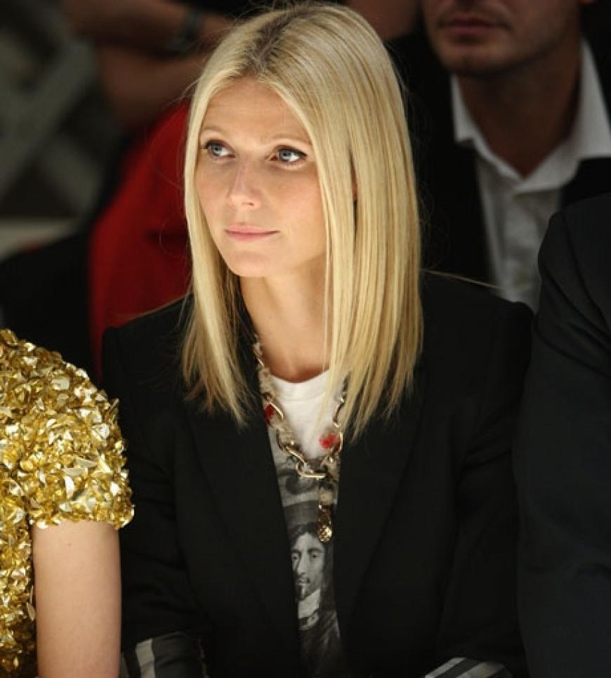 Auch die Wahl-Londonerin Gwyneth Paltrow ließ sich das Modespektakel in der englischen Metropole nicht entgehen