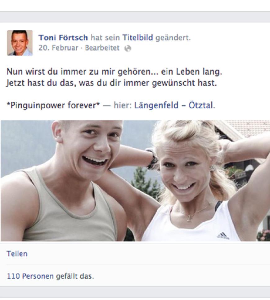 Mit diesem berührenden Statement verabschiedete sich Förtsch via Facebook von seiner Julia