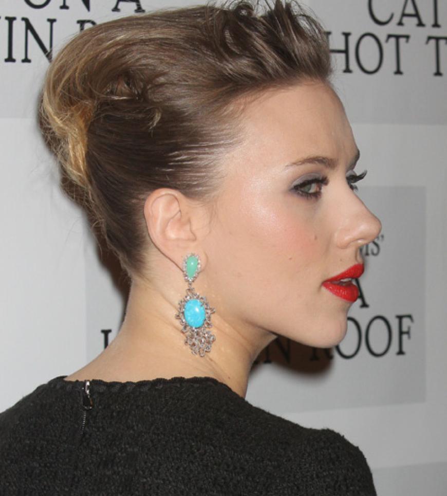 Elegant: Scarlett Johansson bei der Premiere ihres ersten Broadwaystücks