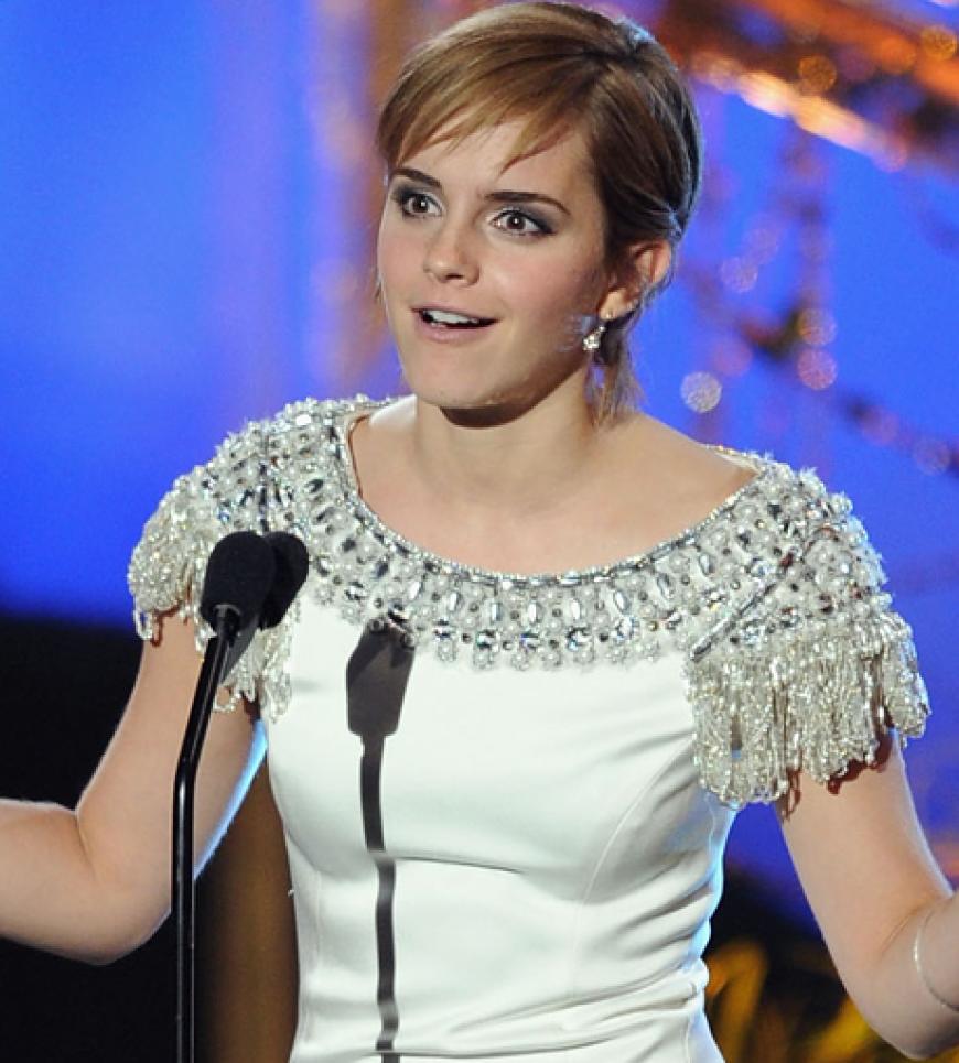 Emma Watson war auf der Bühne ganz in ihrem Element