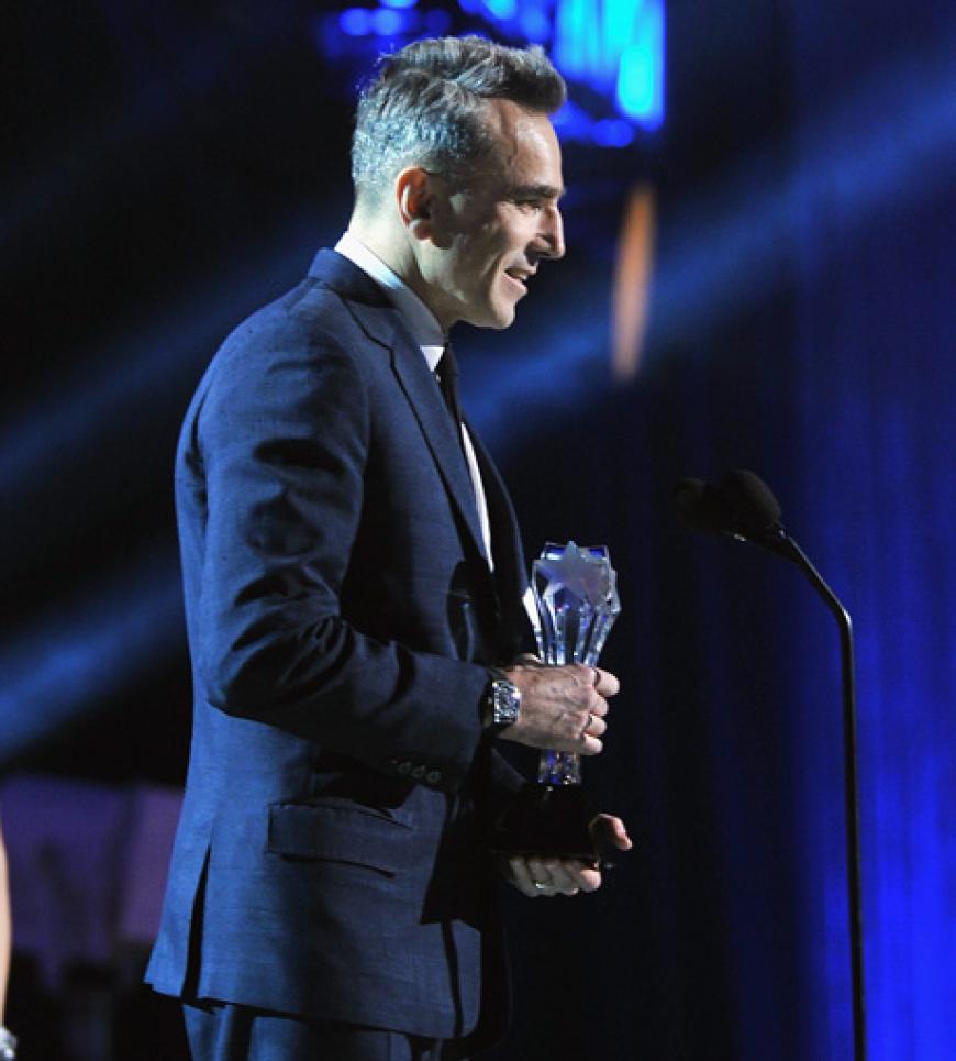 Daniel Day-Lewis nimmt seinen Preis als
