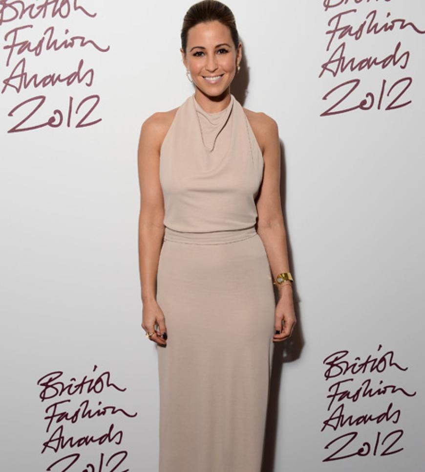 Sängerin Rachel Stevens feierte ebenfalls in London die Modeszene