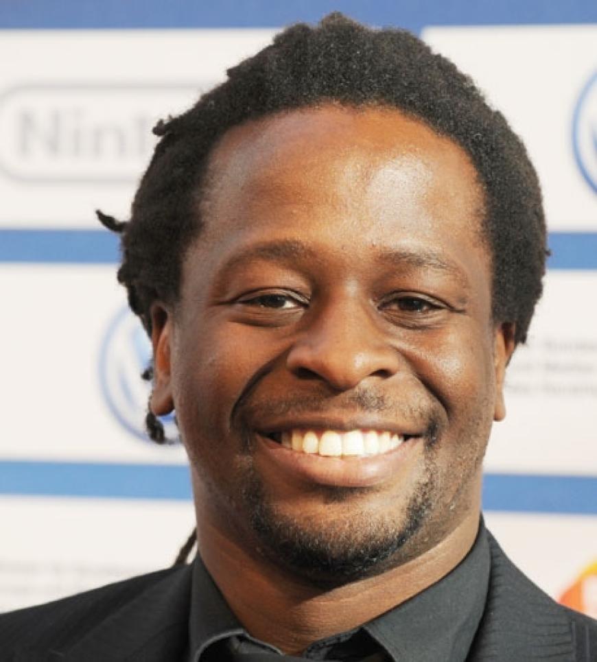 Gut gelaunt: Moderator Mola Adebisi