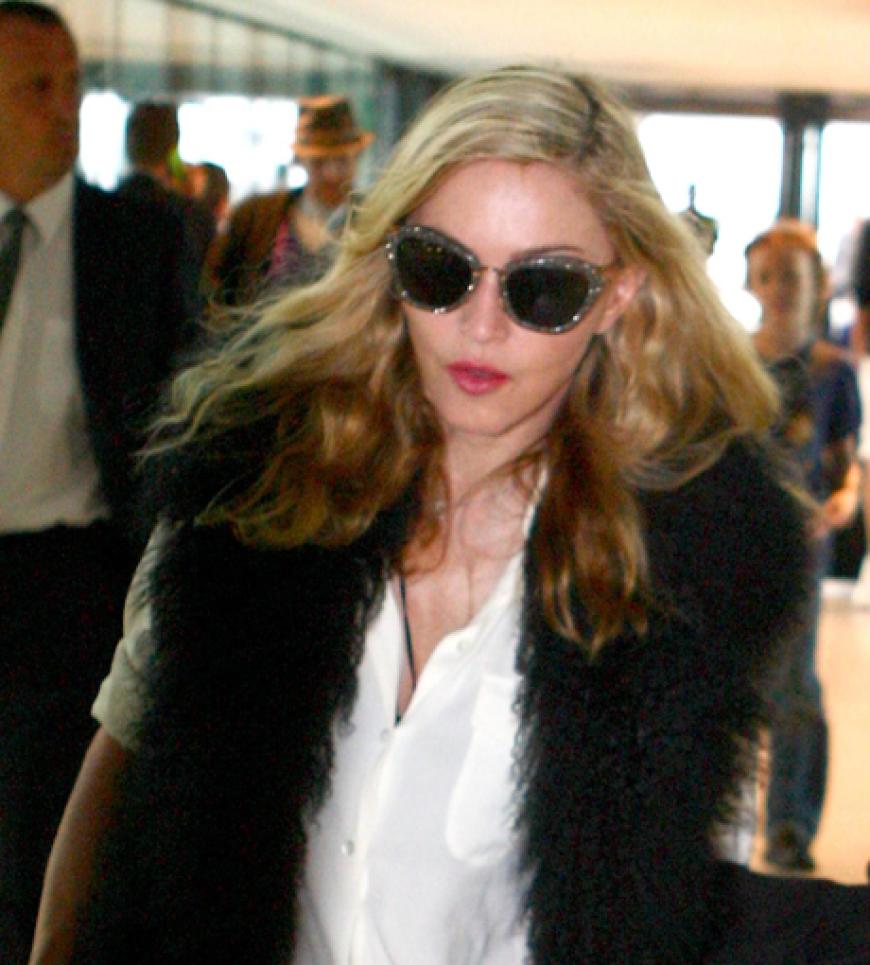 Immer unterwegs: Madonna