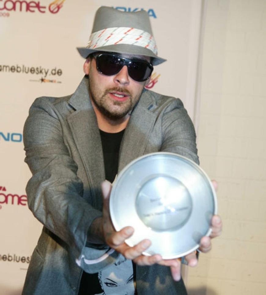 Rapper Sido feierte sich selbst. Sein Song