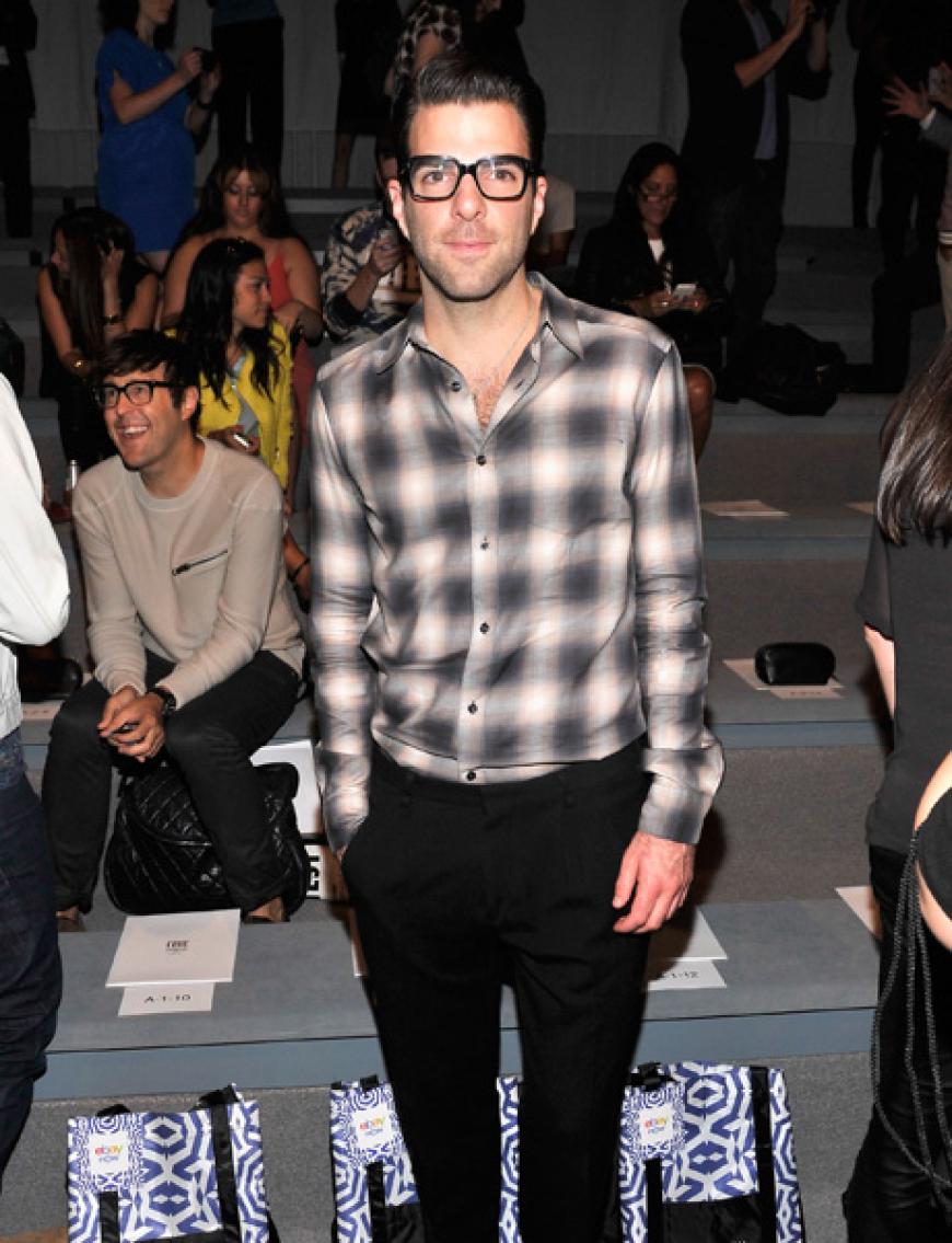 Zachary Quinto bei Richard Chai