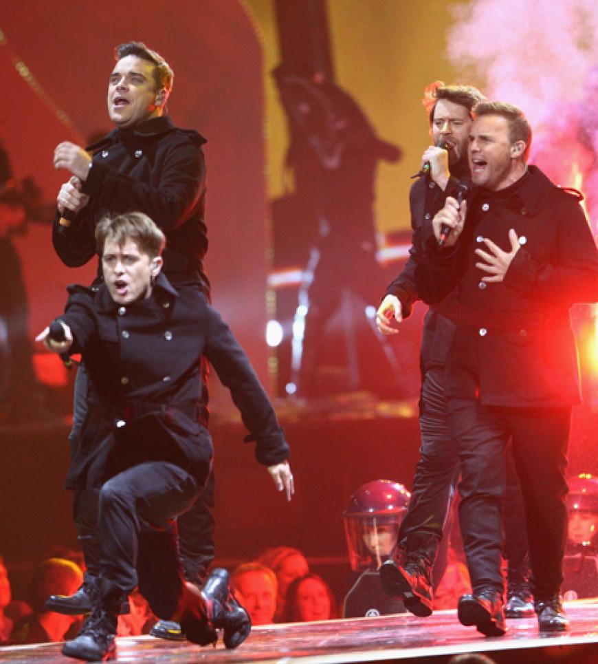 Obwohl sie bereits in die Jahre gekommen sind, sorgte die Boyband für ordentlich Kreischalarm