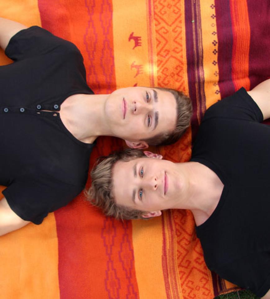 Lukas Sauer (l.) und Timothy Boldt spielen