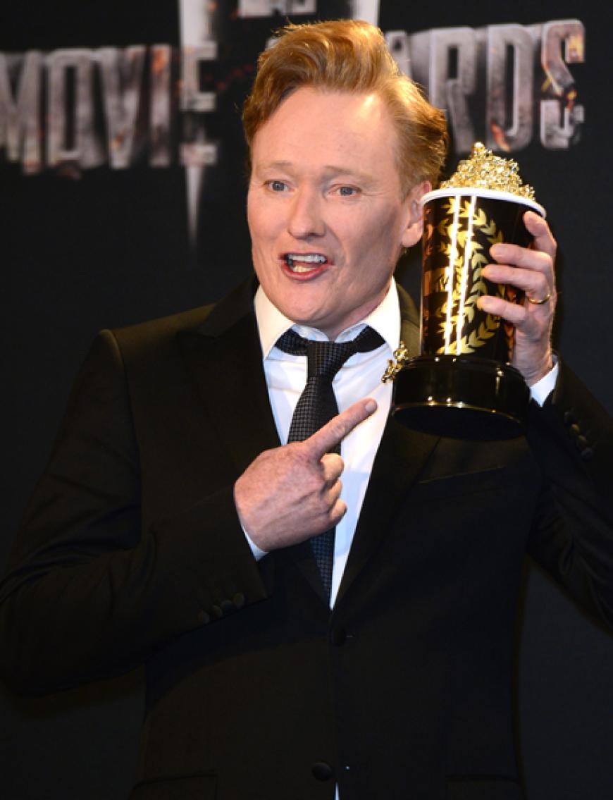 US-Comedian Conan O'Brian führte als Host durch die Show