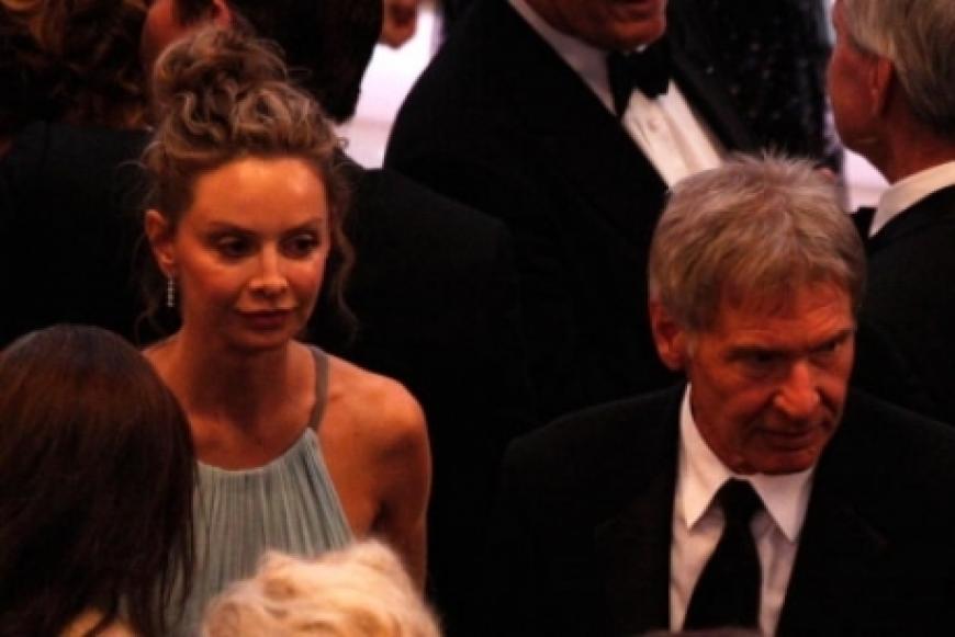 Calista Flockhart und Harrison Ford