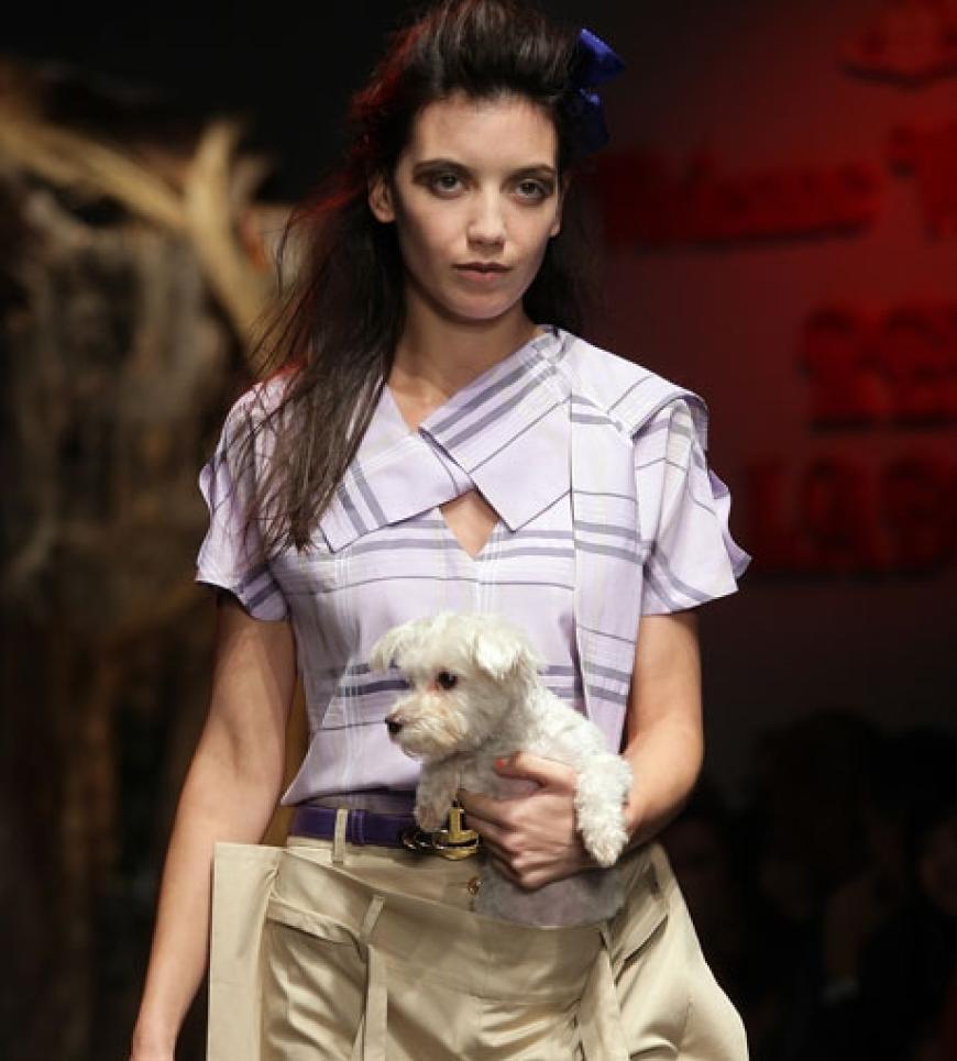 Daisy Lowe, Tochter von Gavin Rossdale läuft für Vivienne Westwood Red Label
