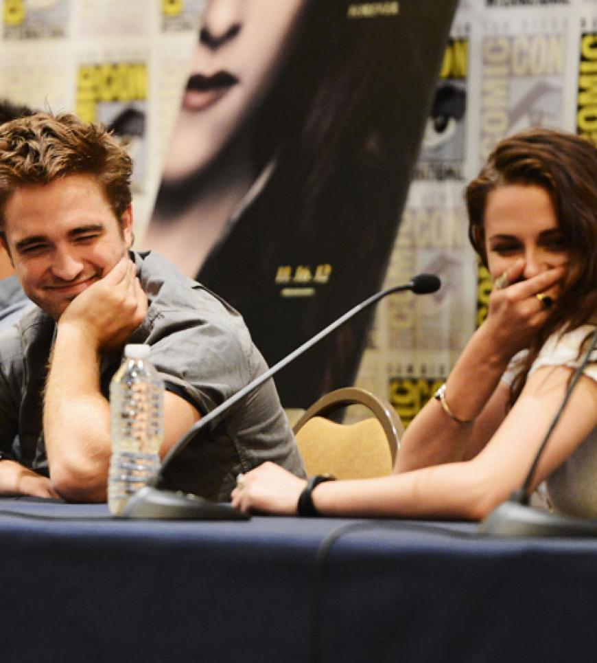 Robert Pattinson und Kristen Stewart waren selten so gut gelaunt in der Öffentlichkeit