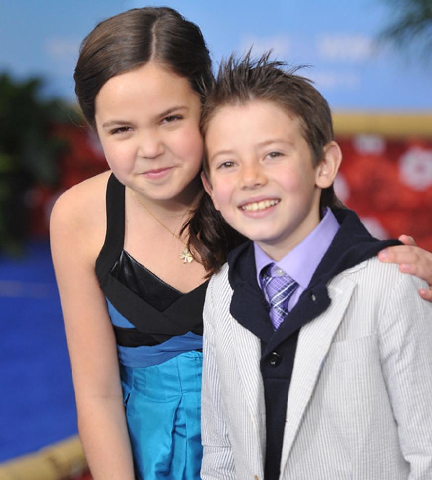 Bailee Madison und Griffin Alexander Gluck spielen Anistons Film-Kinder