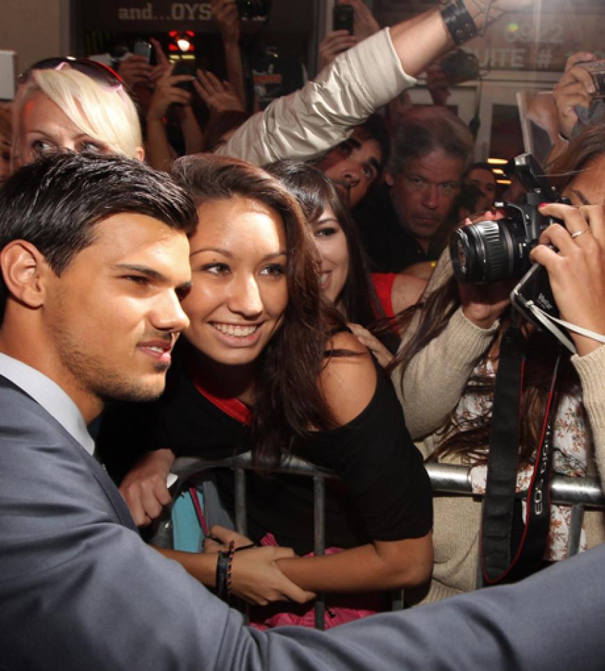 Diesen Fan machte Taylor Lautner sehr, sehr glücklich