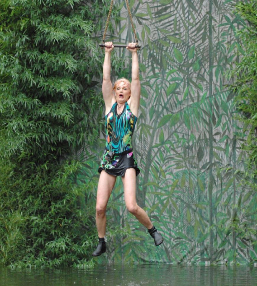 Moderator Daniel Hartwich freute sich besonders auf Drag Queen Olivia:´ ´ âIch könnt heute alle Tarzan oder Jane sein - Olivia du kannst es dir sogar aussuchen