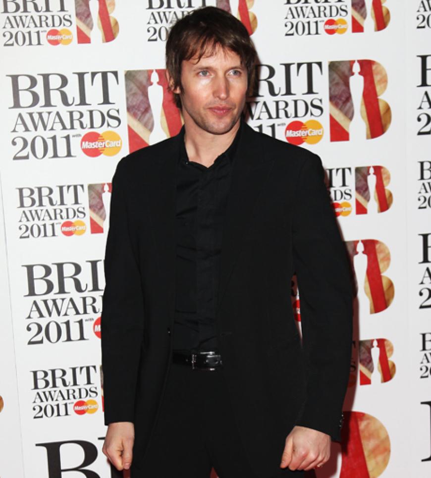 Superstar James Blunt durfte natürlich nicht fehlen