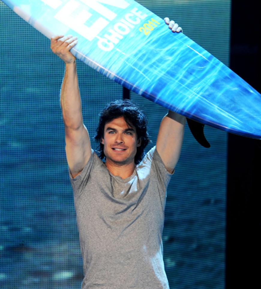 Yeah! Ian Somerhalder freute sich über seine Auszeichnung als