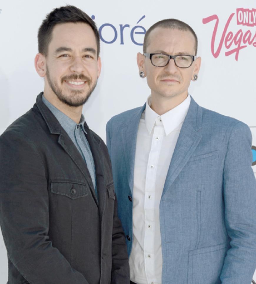 Mike Shinoda und Chester Bennington von