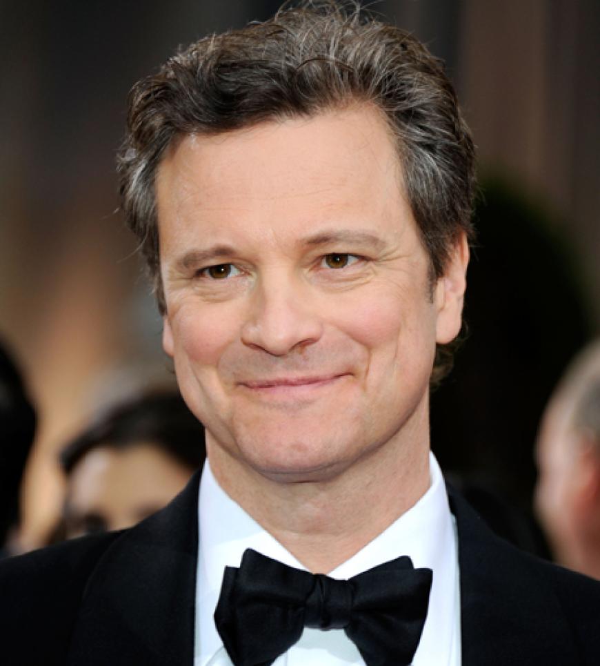 Vorjahres-Oscarpreisträger Colin Firth (
