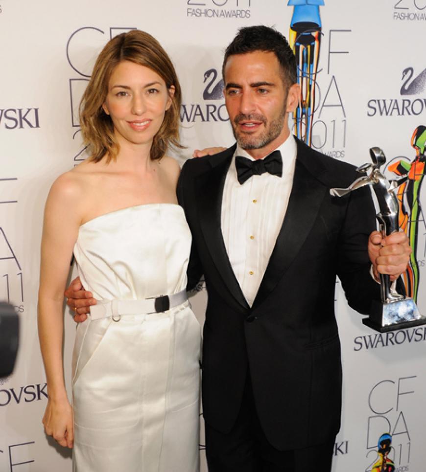 Sofia Coppola gratulierte Marc Jacobs zu seinem Preis