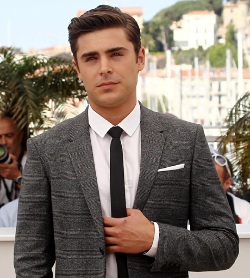 Wie immer adrett im feinen Zwirn: Zac Efron