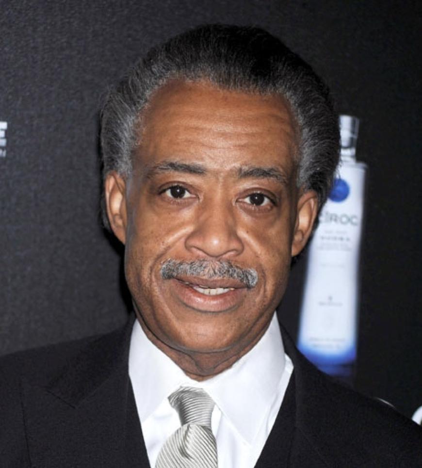Prediger Al Sharpton freute sich über die Party der exklusiveren Art
