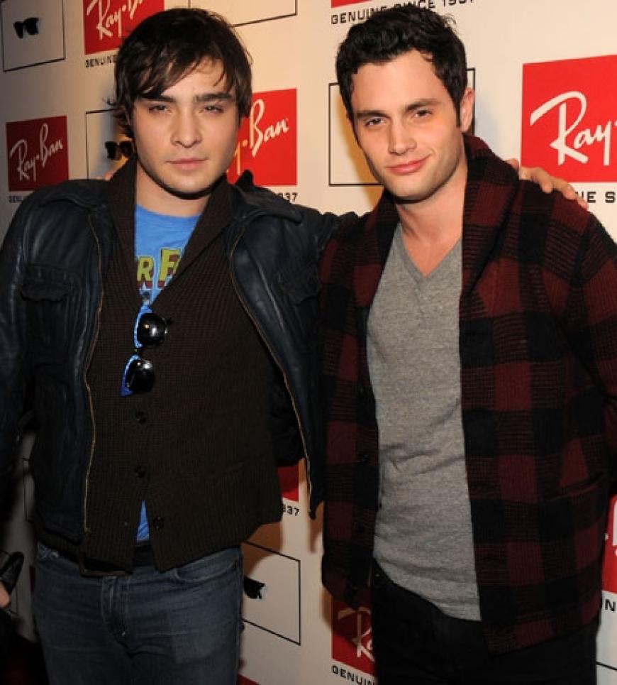 Ed Westwick und Penn Badgley