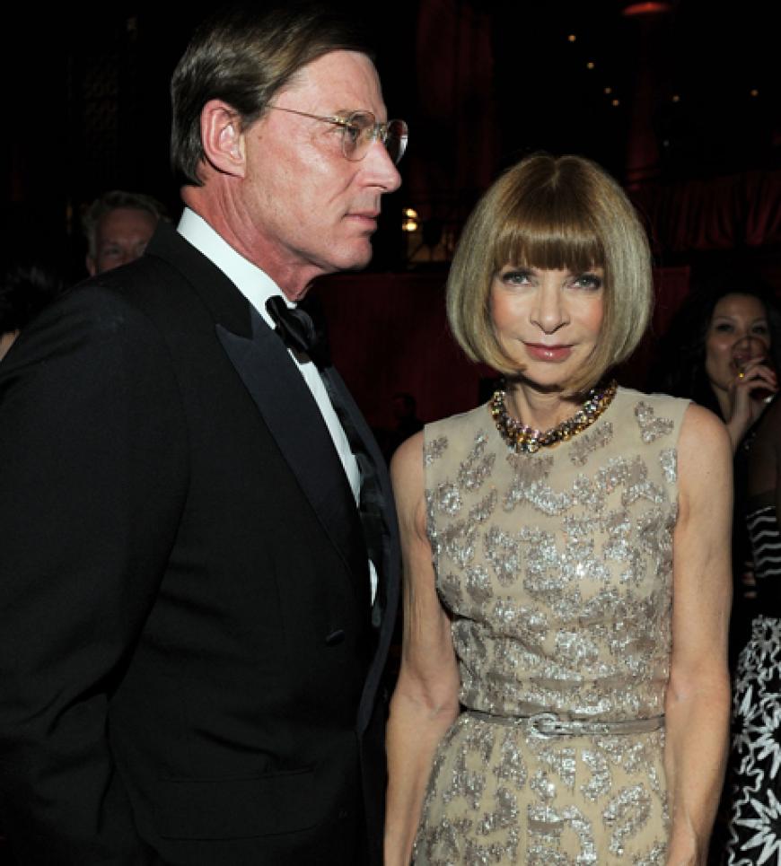 US-Vogue Chefredakteurin Anna Wintour wurde von Shelby Bryan begleitet