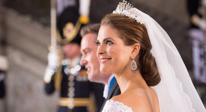 Prinzessin Madeleine, Frau O'Neill von ihrer Schokoladenseite und mit Diadem