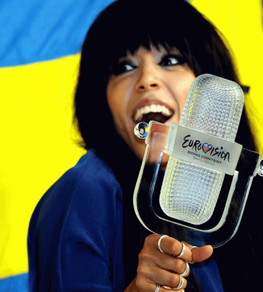 Strahlende Siegerin Loreen