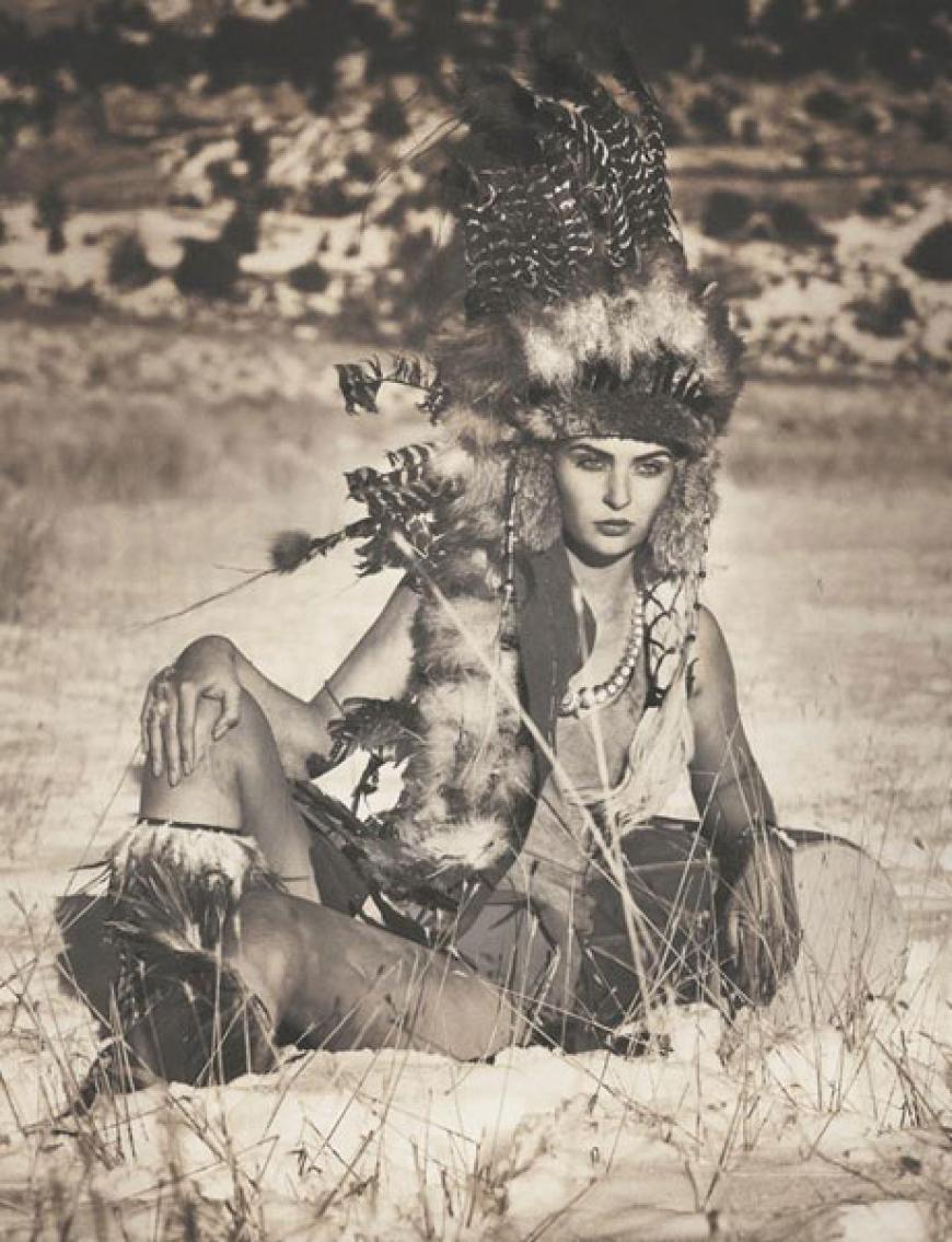 Indianer-Look!