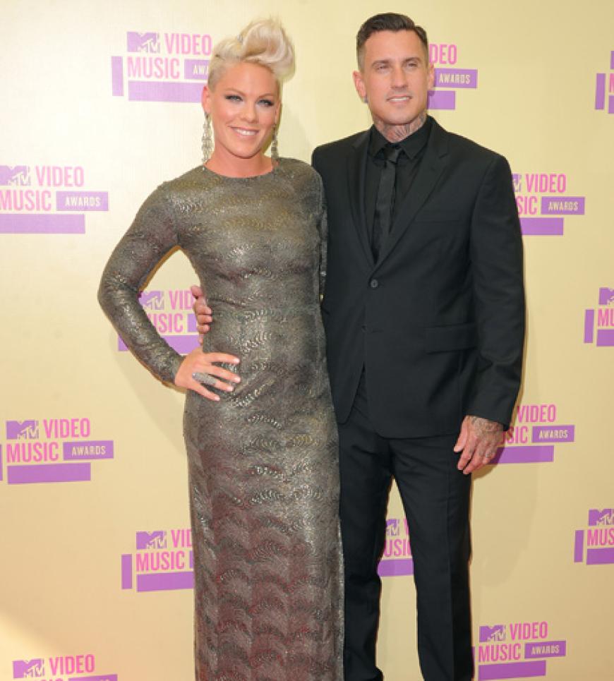 Sängerin Pink und ihr Mann Carey Hart