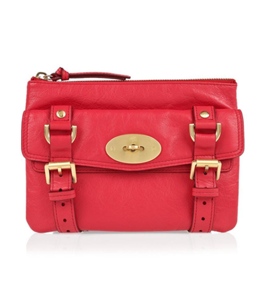 Haben wollen: Clutch von Mulberry, ca. 430 Euro, über www.net-a-porter.com