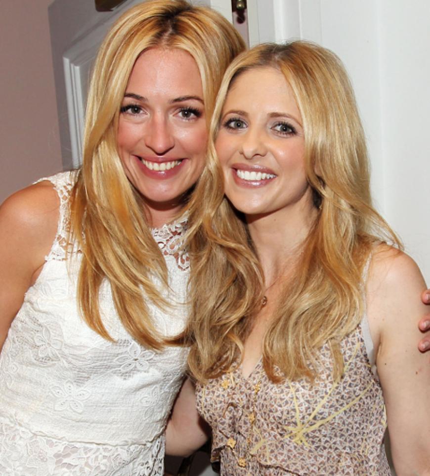 Strahlefrauen: Gastgeberin Cat Deeley und Sarah Michelle Gellar