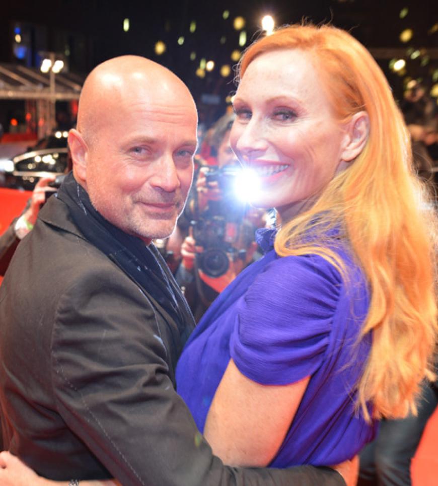 Das Schauspielerpaar Andrea Sawatzki und Christian Berkel´