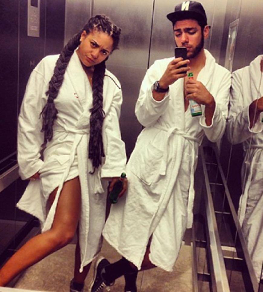 Und das ist sie: Larissa und Noah posteten bereits einige Bilder von sich auf Instagram