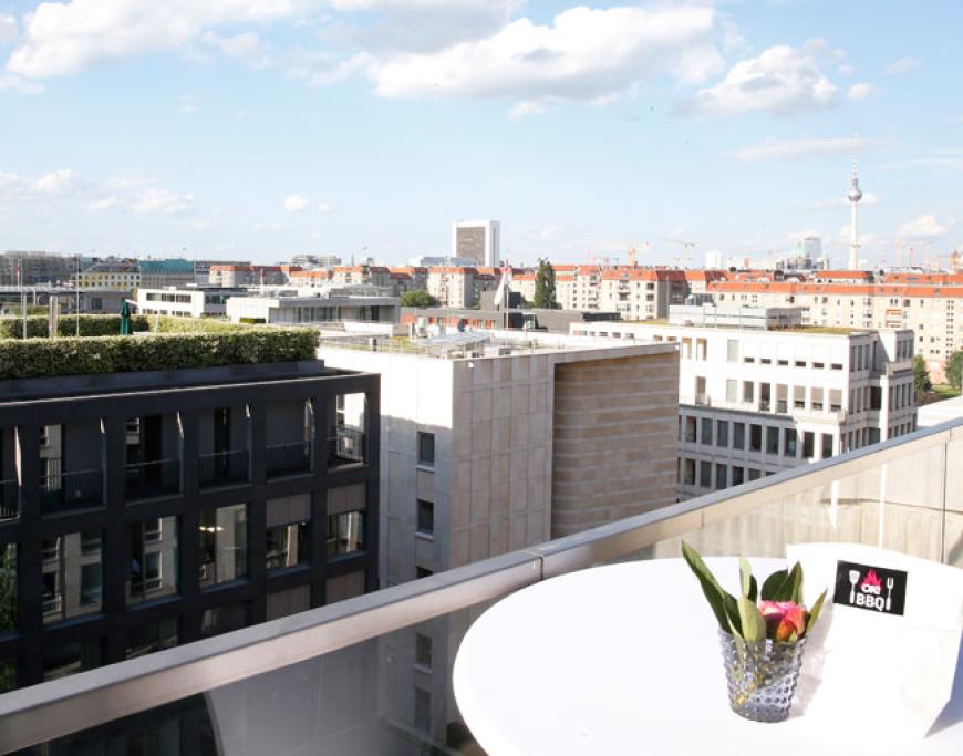 Was für ein Ausblick auf Berlin!