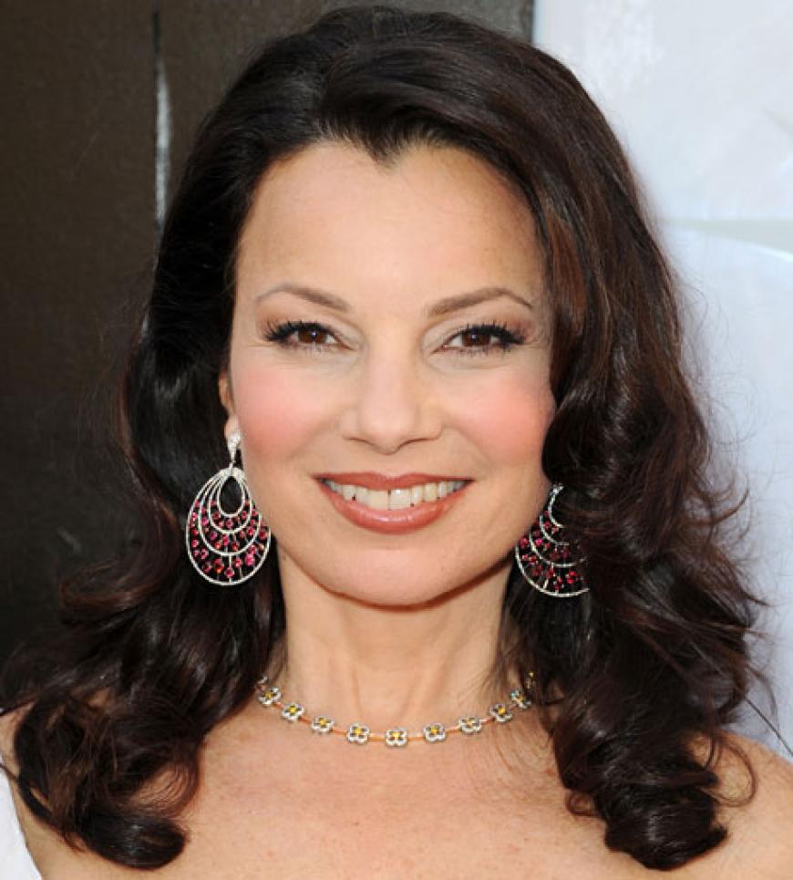 Fran Drescher strahlte
