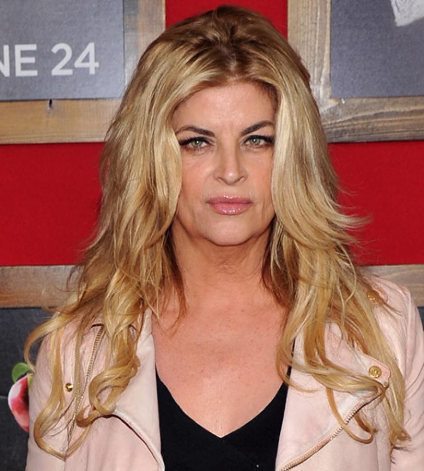 Kirstie Alley kam ebenfalls nach New York ...