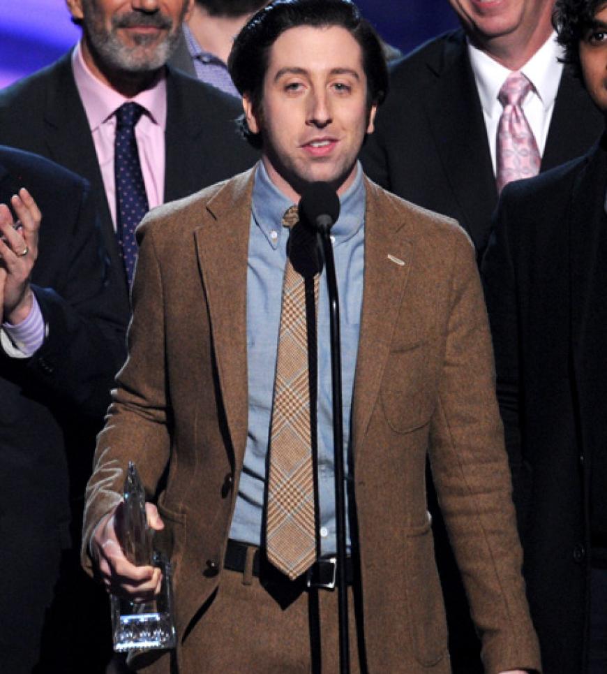 Simon Helberg dankt den Fans