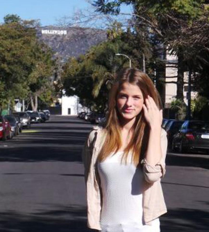 Janna posiert in L.A.