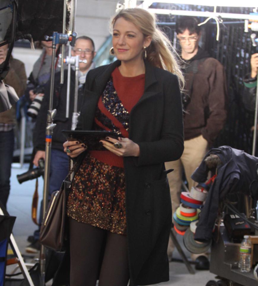Sie drehen wieder! Blake Lively ist zurück ans