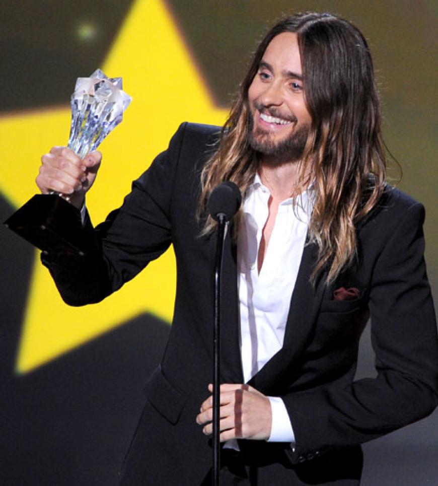 Sein Filmkollege Jared Leto wurde für die