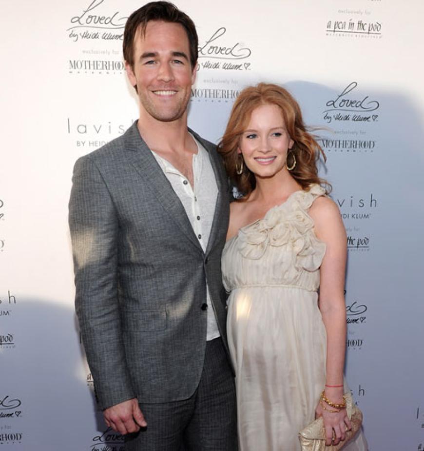 James Van Der Beek und seine Frau Kimberly bekamen im Dezember ihre erste Tochter Olivia