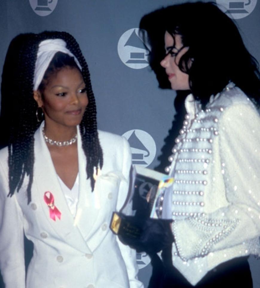 Michael Jackson und seine Schwester Janet - 1995 veröffentlichten sie die Single