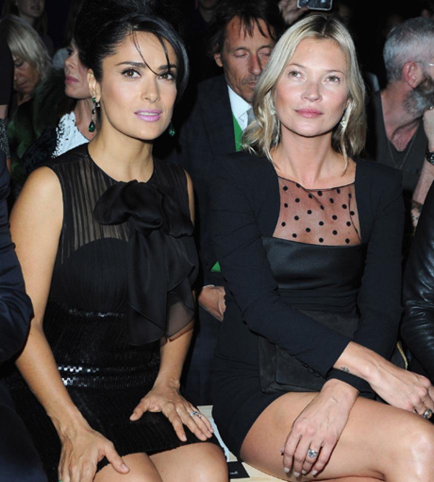 Ladys Night: Kate Moss und Salma Hayek