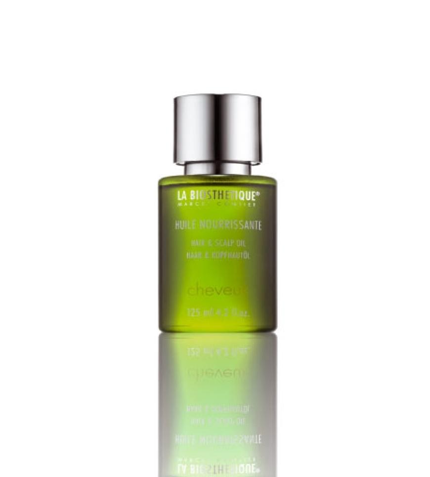 Für die Haare: Revolution für gestresste Köpfe: Das Öl Huile Nourissante von La Biosthetique, 125 ml ca. 33 Euro
